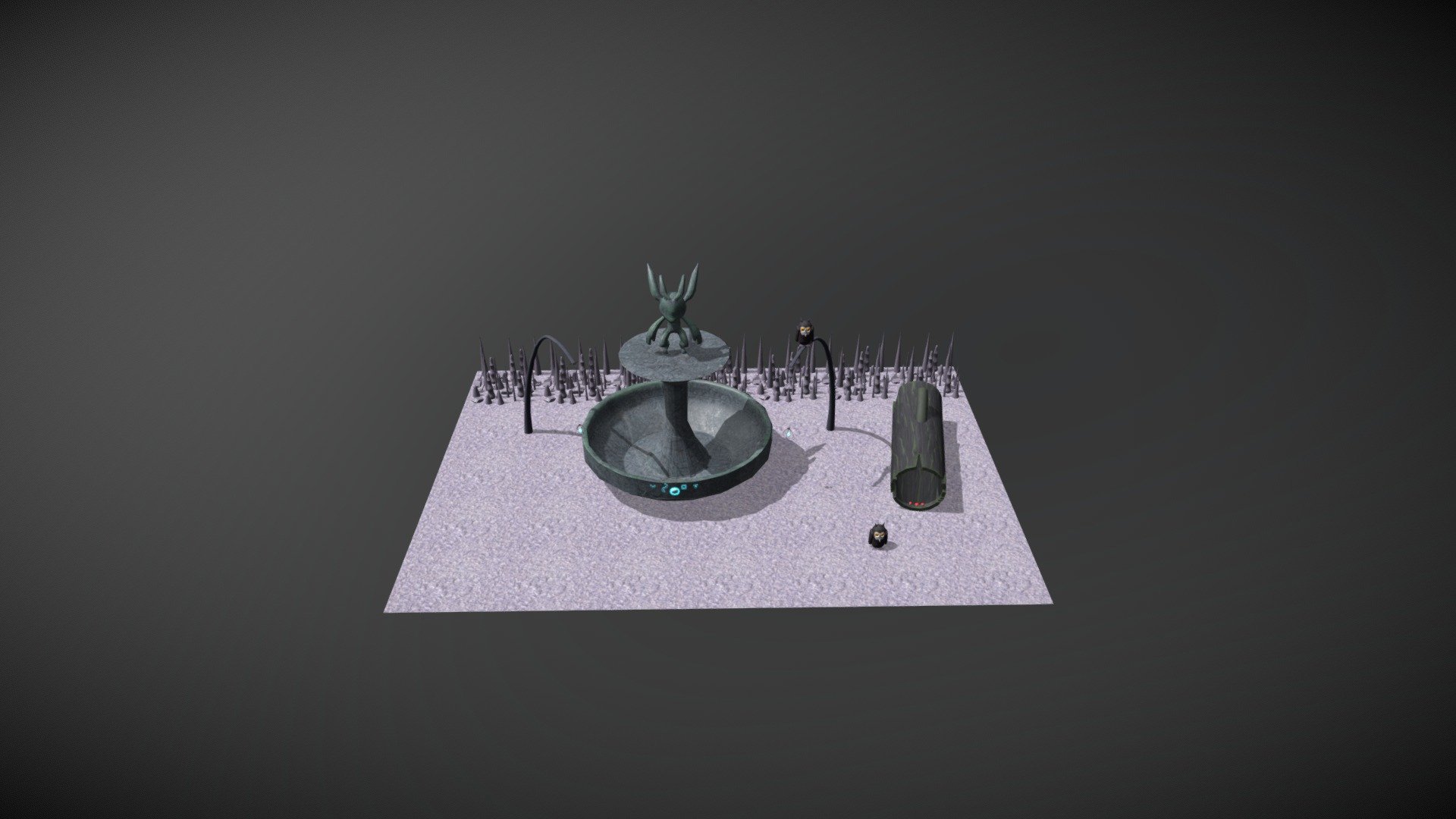 Ori Fountain Scene