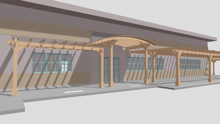 MAZRA SAN BRUNO 3D Model