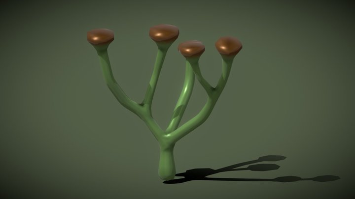 Cooksonia 3D Model