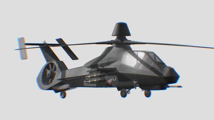 Boeing-Sikorsky RAH-66 Comanche – Free 3D Model STL