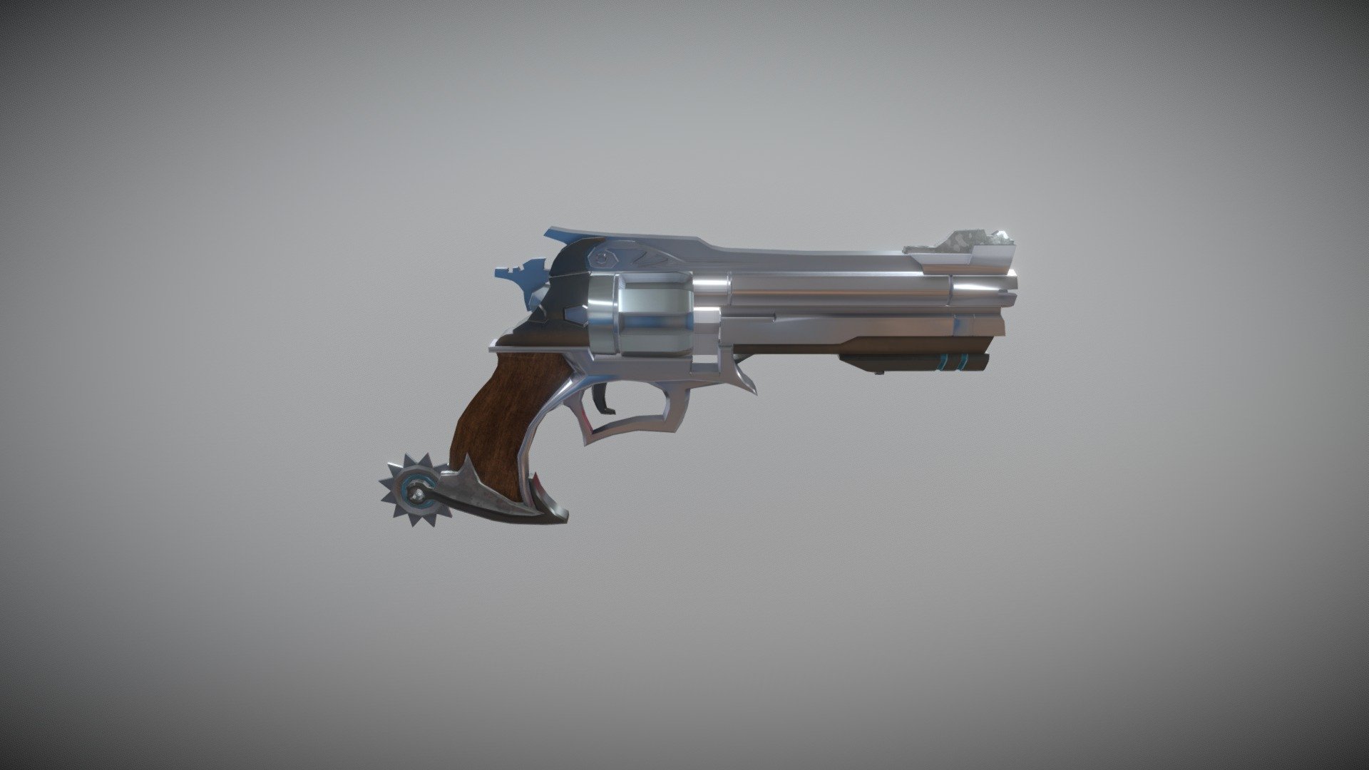 McCree Peacekeeper - Download Free 3D model by Joshua.Hoare [7c0fc2f ...