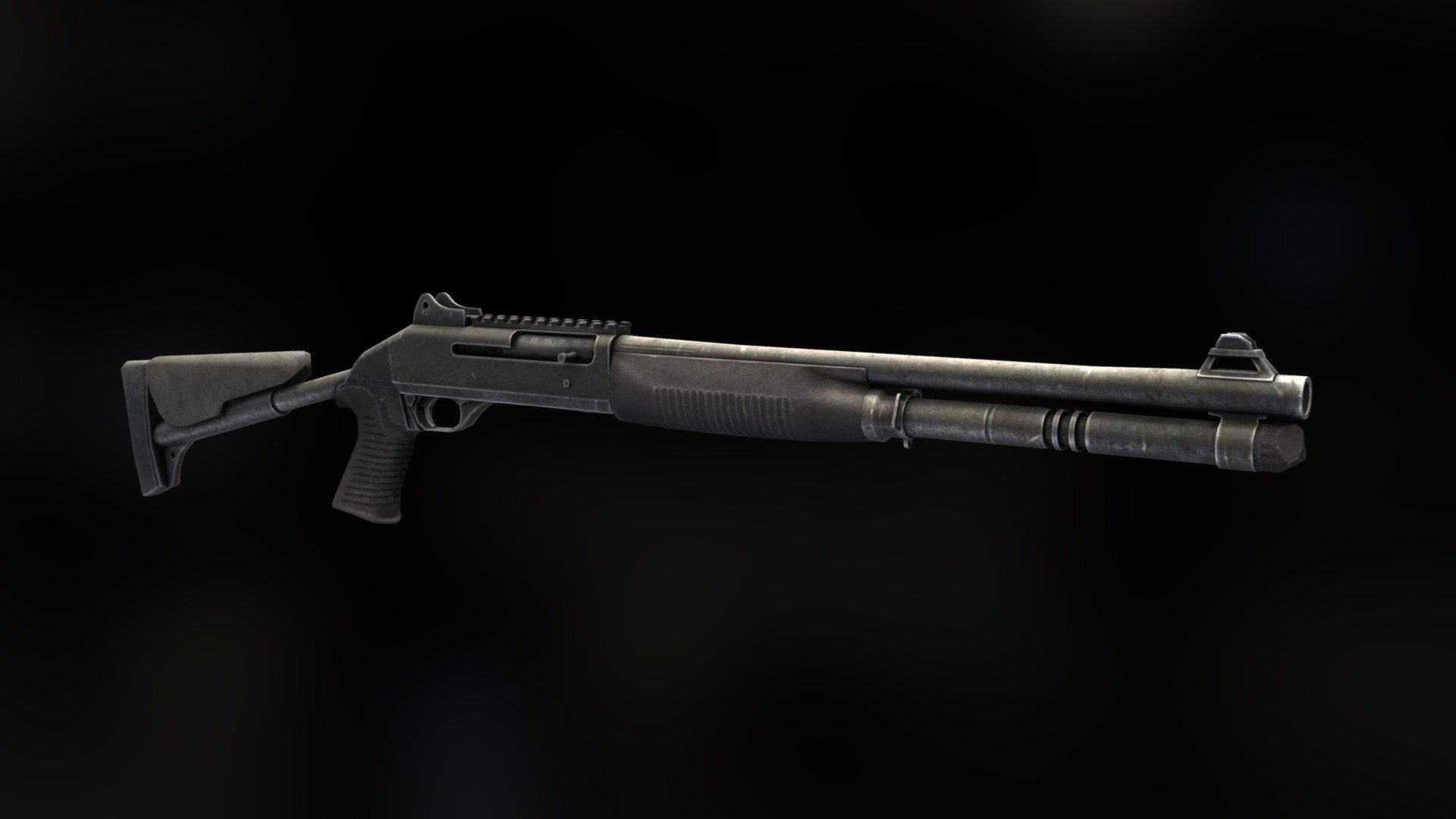 Benelli M4 - Buy Royalty Free 3D model by Slayver [7c10627] - Sketchfab ...