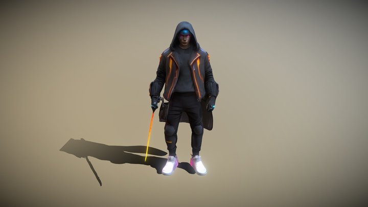 Cyberpunk 3D Model
