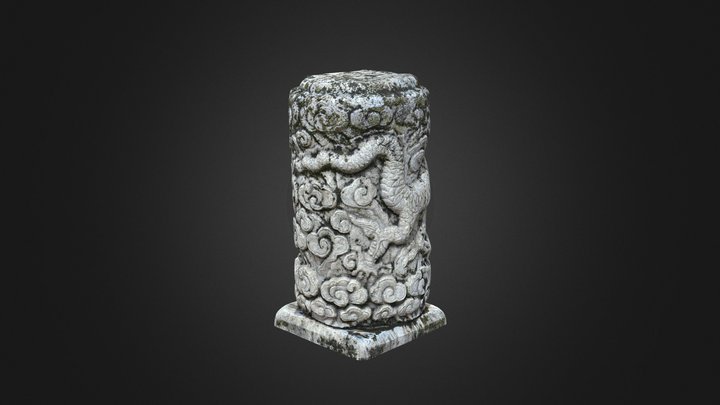 柱首(1) 3D Model
