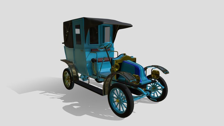 Renault AG1 1906 3D Model