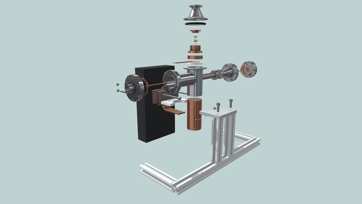 Peltier Controlled Vacuum System - Exploded View 3D Model