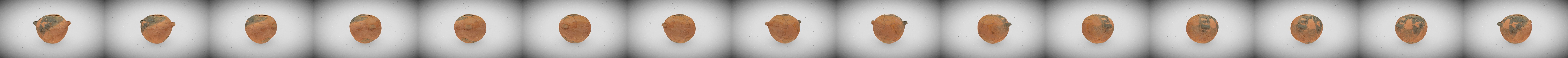 Olla sin cuello 3D Model