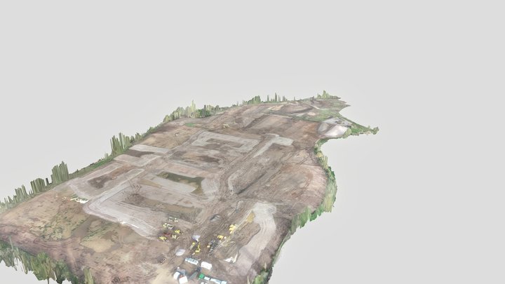 Construction site 3D Model
