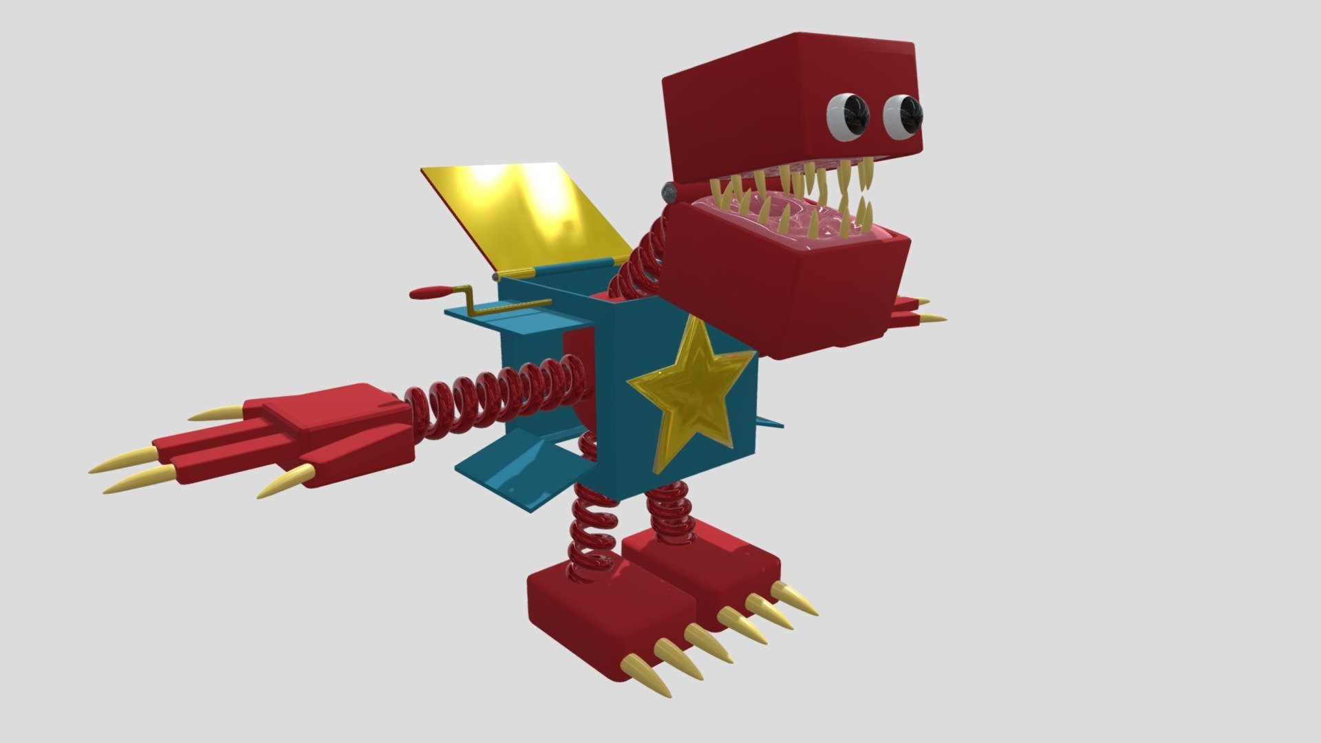 Boxy Boo Project Playtime - Download Free 3D model by Ciber.C (@Arseny ...