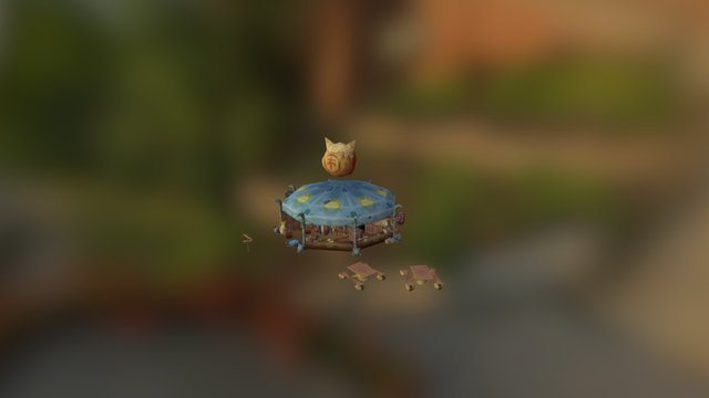 Market 3D Model