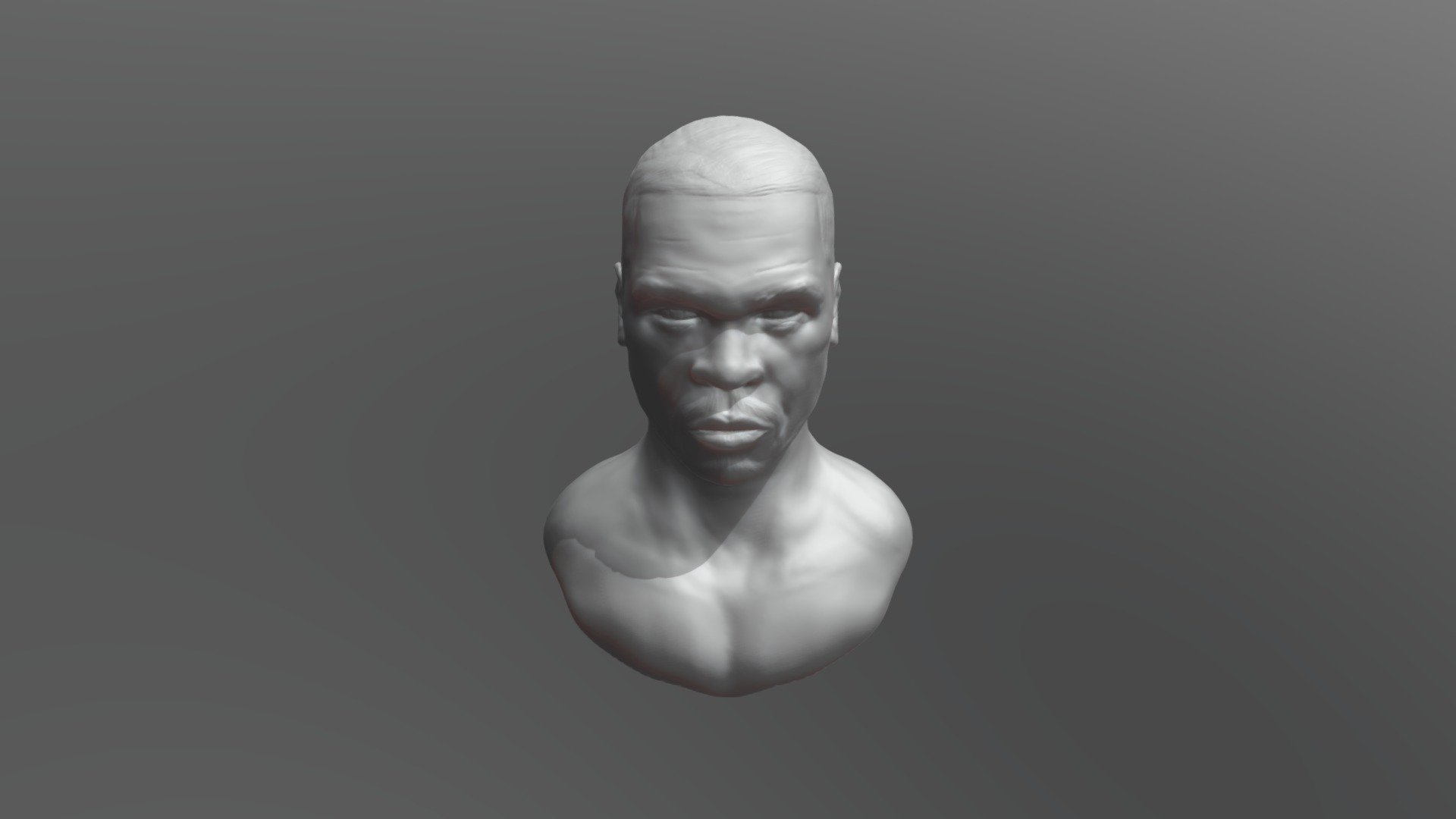 Work in Progress 50 Cent Sculpt
