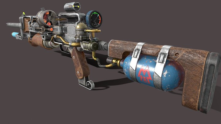Fan Art Tikhar Metro Exodus 3D Model