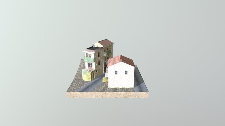Cuvelier Jessie Nonza Cityscene 3D Model