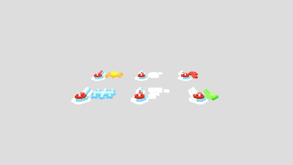 Pixel Temperature Icon Set