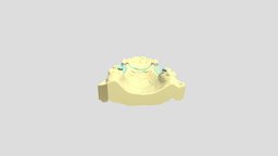 Maxillary RPD insertion animation - 3D model by Ahmed Mahrous ...