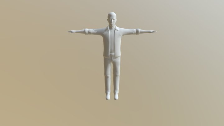 FBX Human male model 3D Model