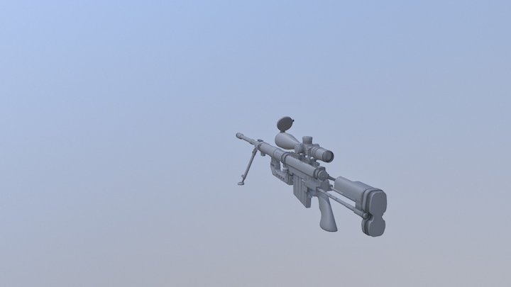 Cheytac M200 Intervention 3D Model