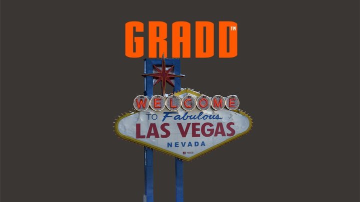 GRADD 3D Model of the Fabulous Las Vegas Sign 3D Model