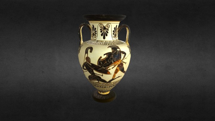 Ancient Greek Jar 3D Model