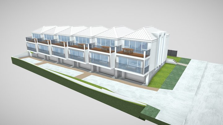 Walton Townhouses, 2021 Aug 26 3D Model