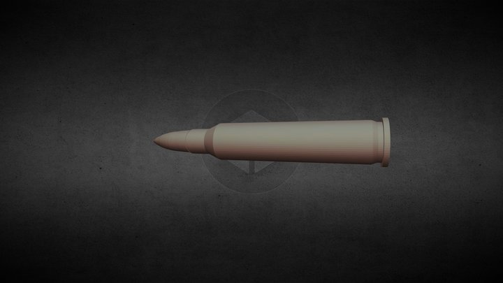 Bullet 5.56 3D Model