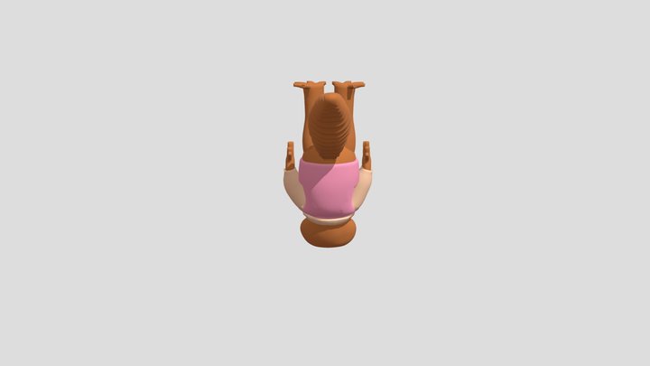 Gecko Idle 3D Model