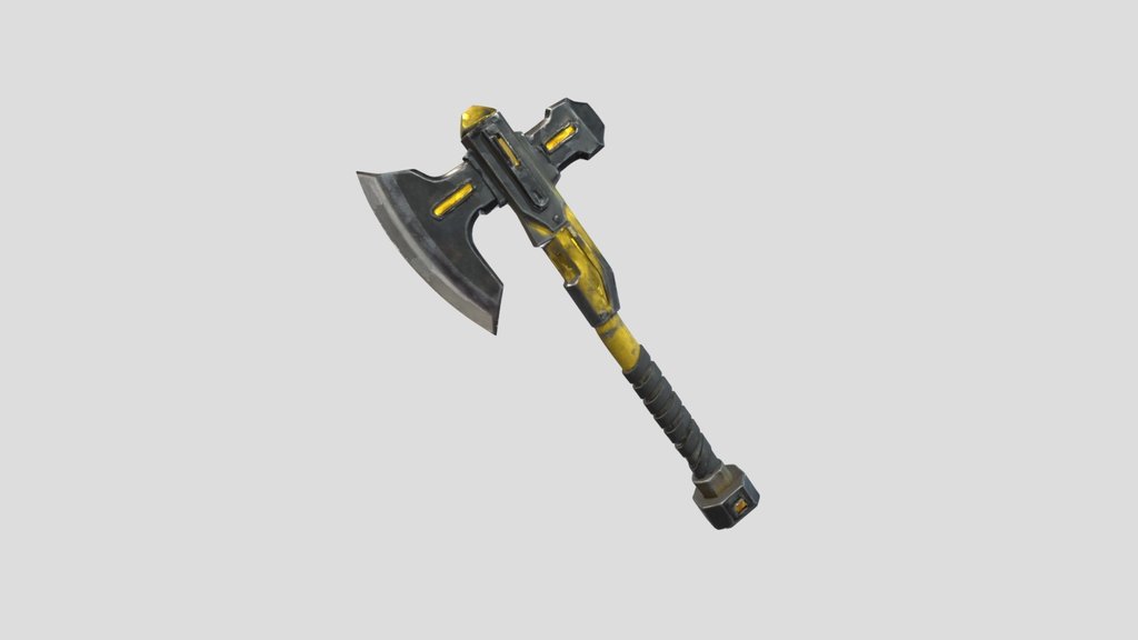 Futuristic Cyberpunk Axe