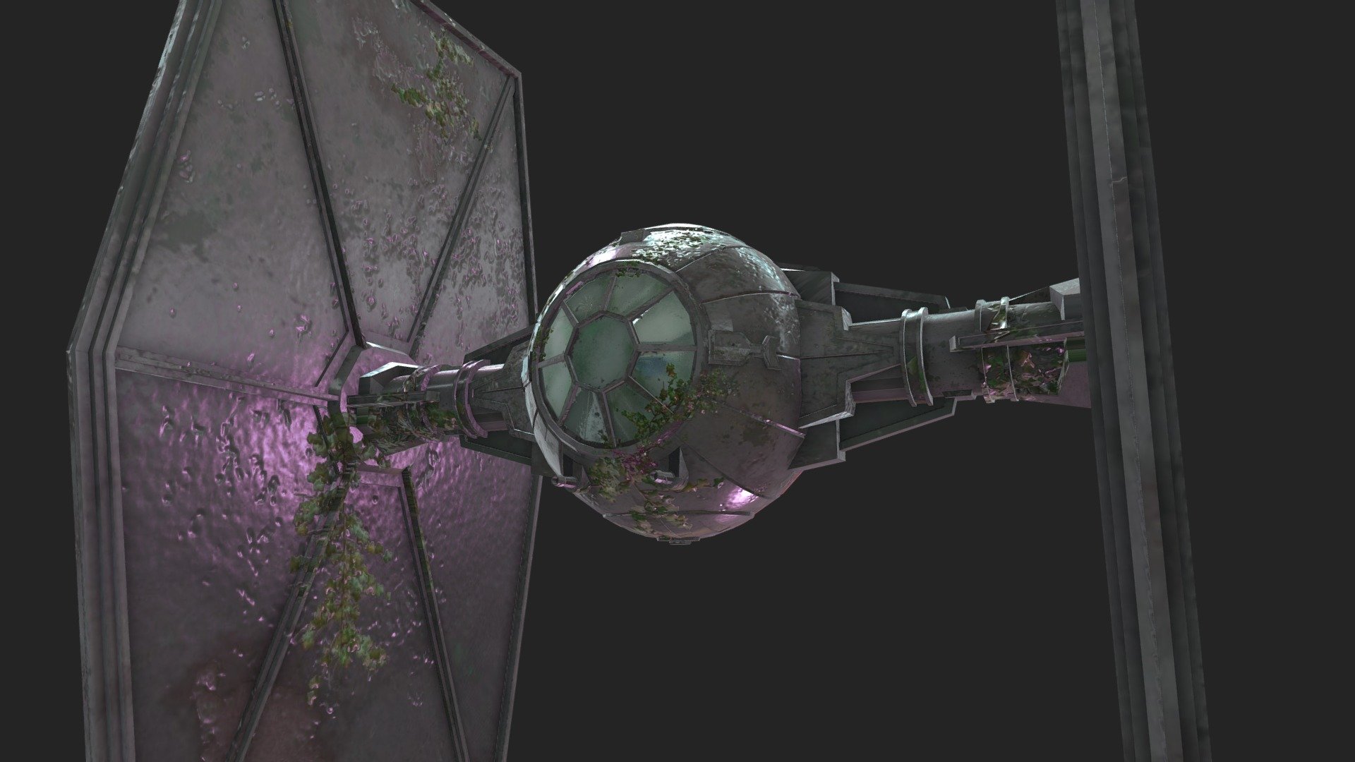 TieFighter - 3D model by maxime_barbelane [7c1e159] - Sketchfab