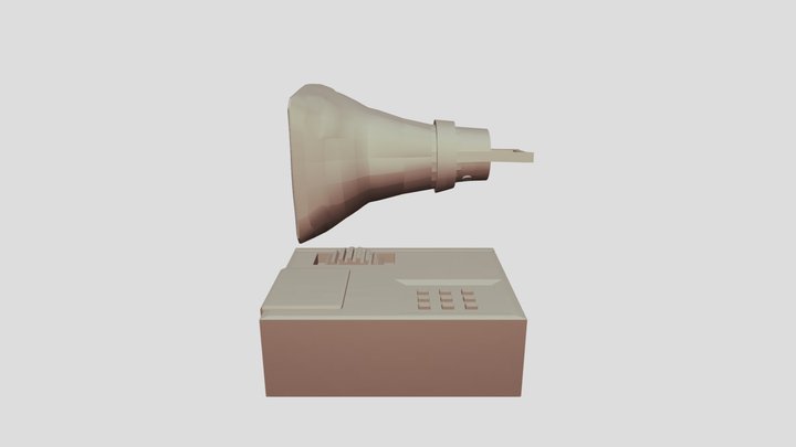 Projector And Loudspeaker – Modello 3D gratuito STL