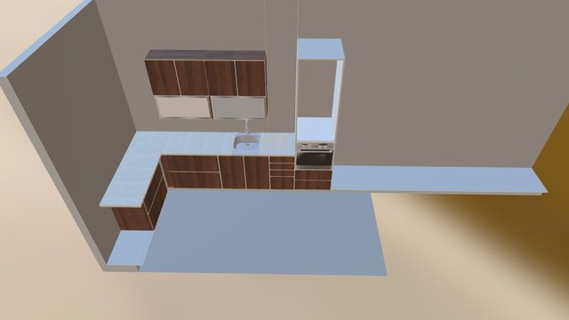 Cocina 1 3D Model
