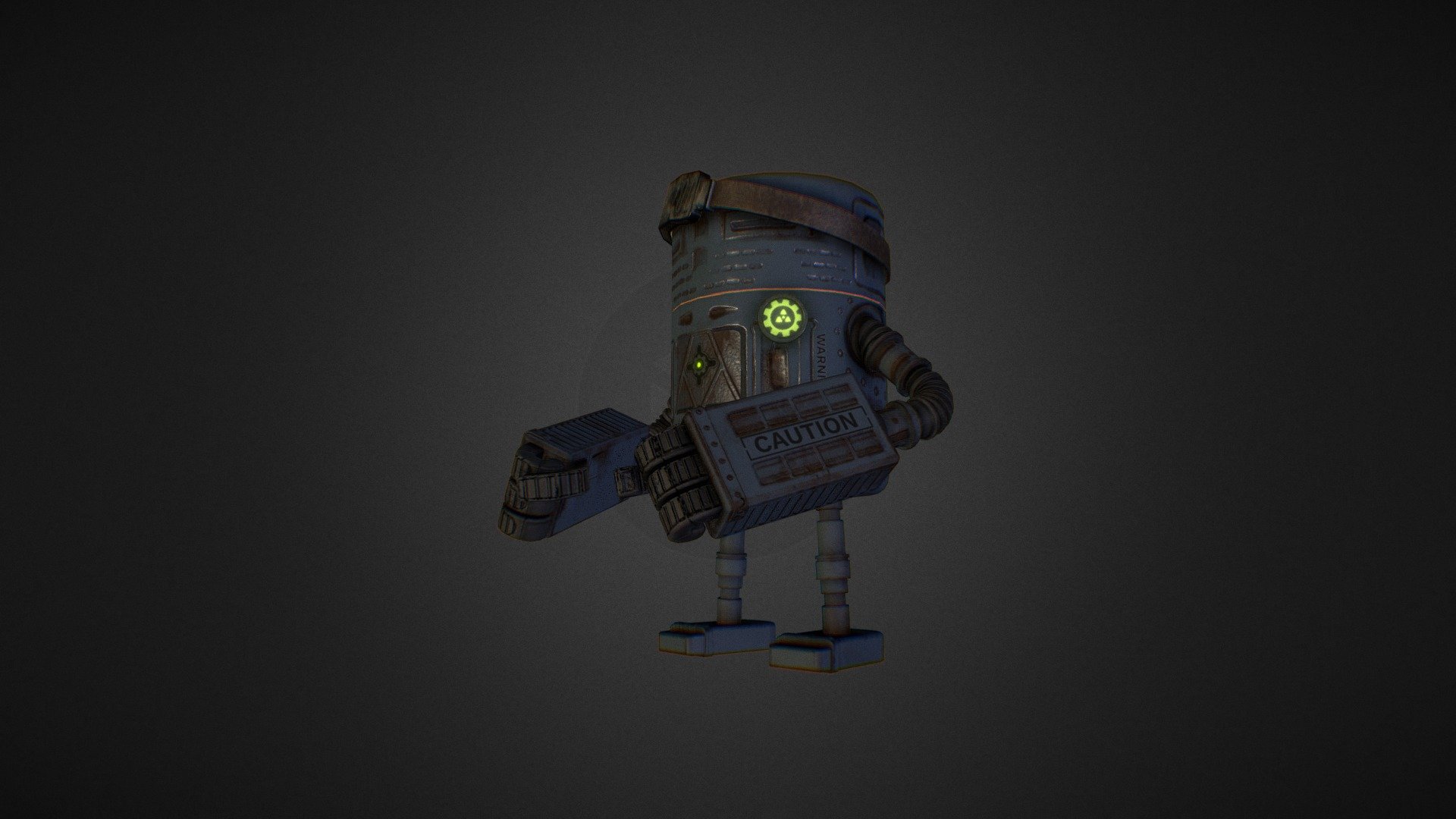 Repairing Robot - Download Free 3D model by Xuss [7c1f108] - Sketchfab