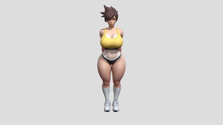 Athletic trace – Modello 3D gratuito STL