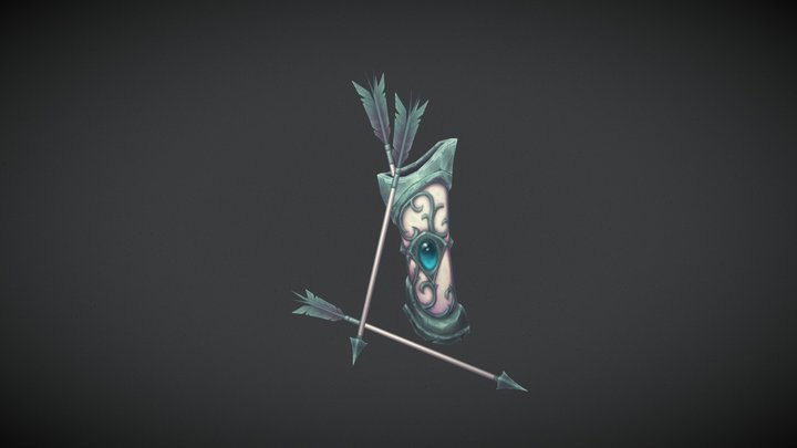 Night Elf Quiver 3D Model