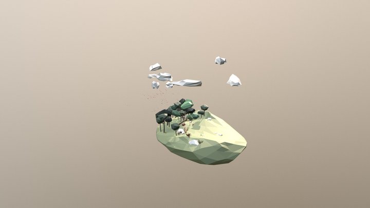 Louie- a moment in the woods 3D Model