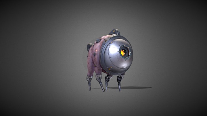 Cyber Dog 3D Model