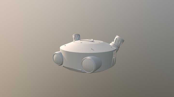 Robo Head 3D Model