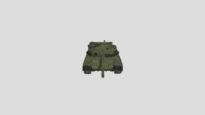 T-80UD (War Thunder) 3D Model