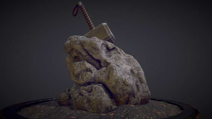 Mjolnir 3D Model