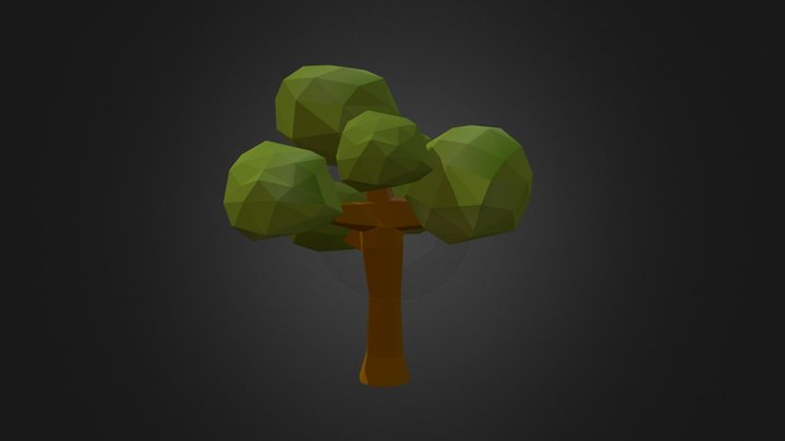 Poly Tree 06 3D Model