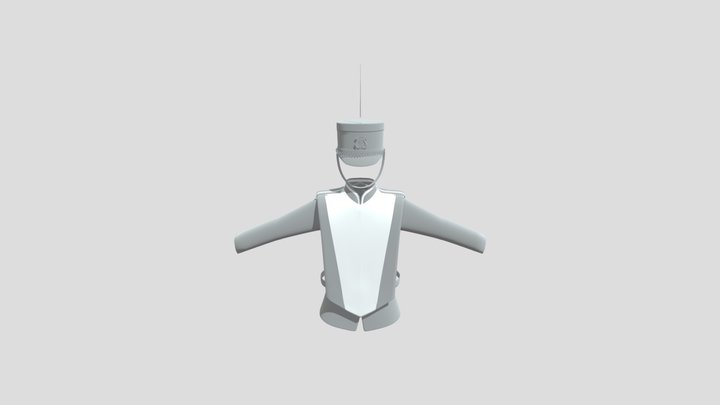 Marching Band Uniform 3D Model