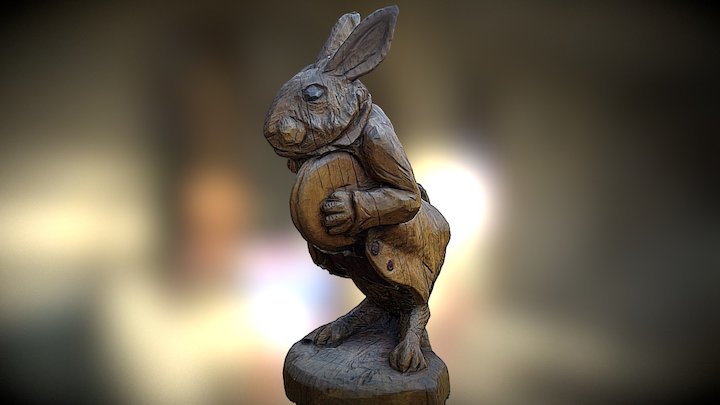 Follow the White Rabbit; Llandudno, Simon Hedger 3D Model