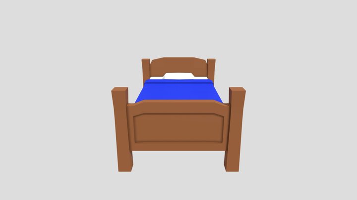 Bed 3D Model
