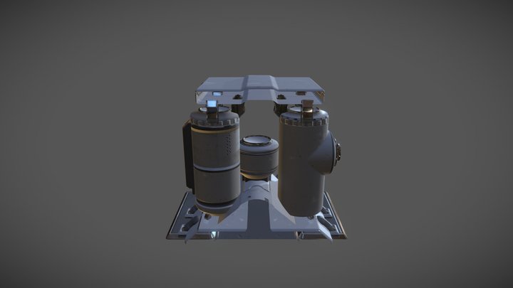 Generator sci-fi 3D Model