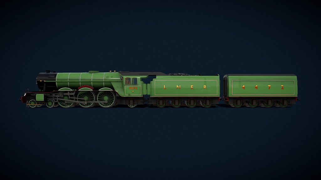 Train - Flying Scotsman Twin Tenders