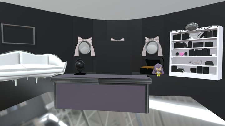 Pearl Otter Captain's Quarters 3D Model