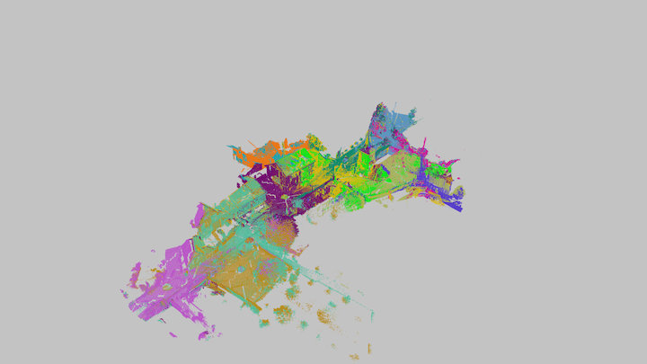 BBHN SA - Ecublens nuage de points 3D Model