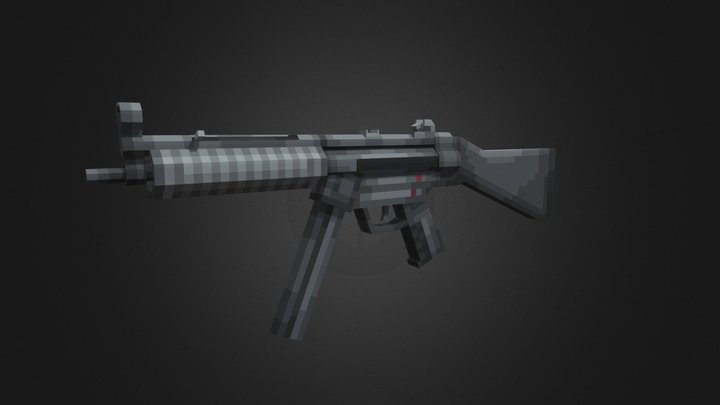 MP5A4 3D Model
