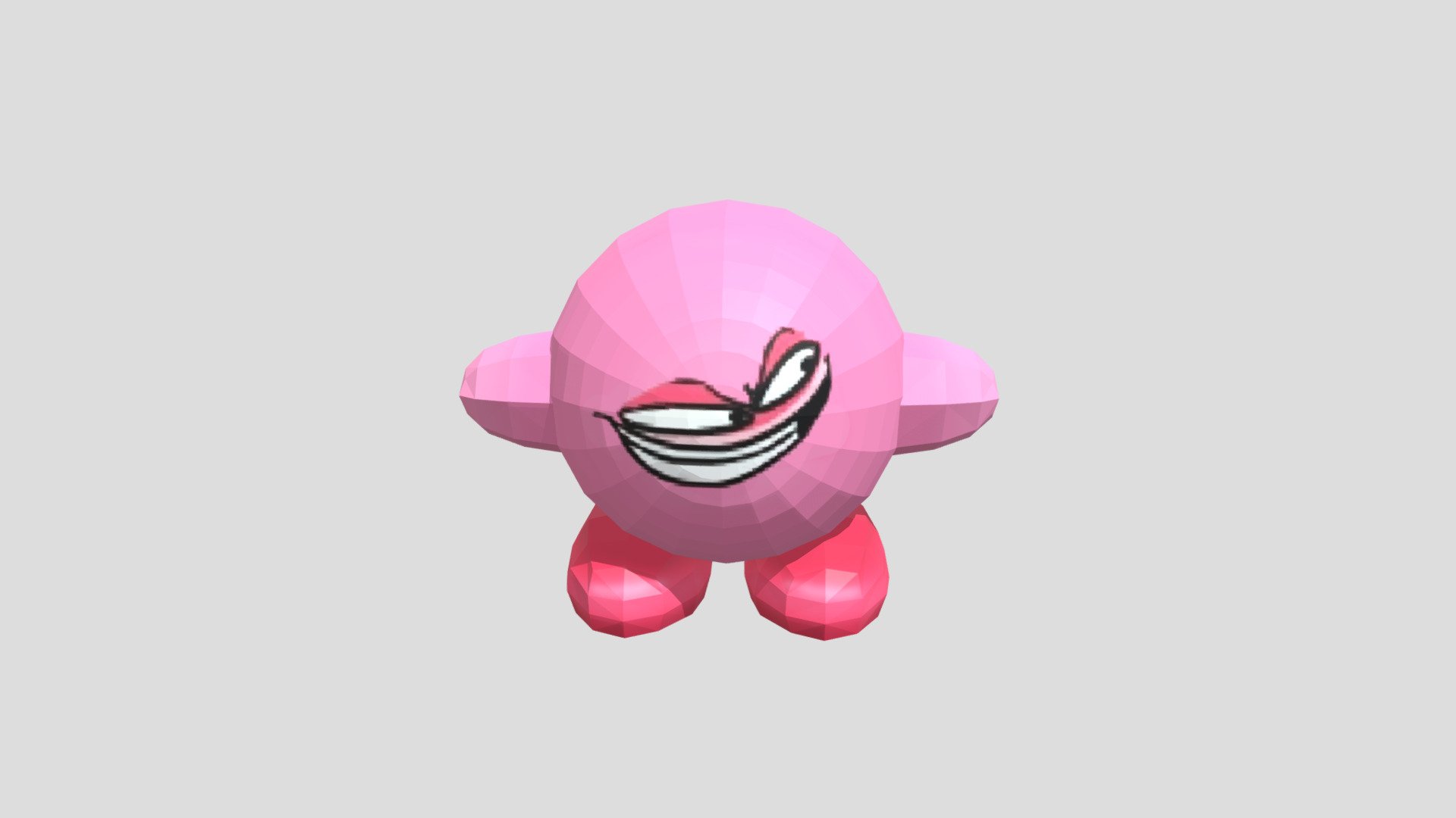 Evil Kirby Download Free 3D model by The Backyardigans (20mine07