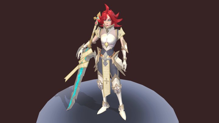 Holy knight 3D Model