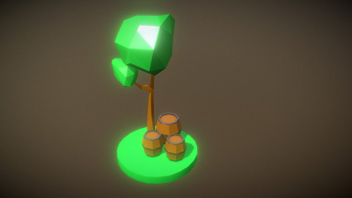 Simple Low Poly Assets 3D Model
